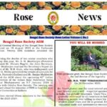Bengal Rose Society News Letter Volume-1 No.1